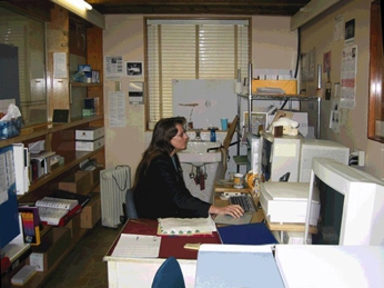 2003 on the job as a Typesetter at HB South.jpg